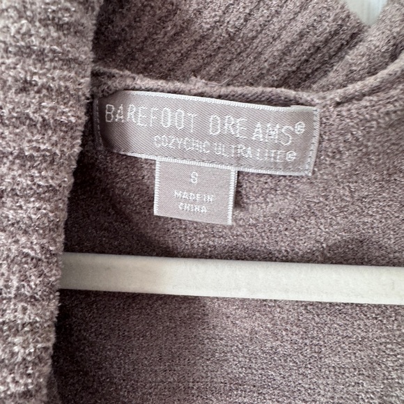 Barefoot Dreams Soft Taupe Cardigan - Picture 2 of 4